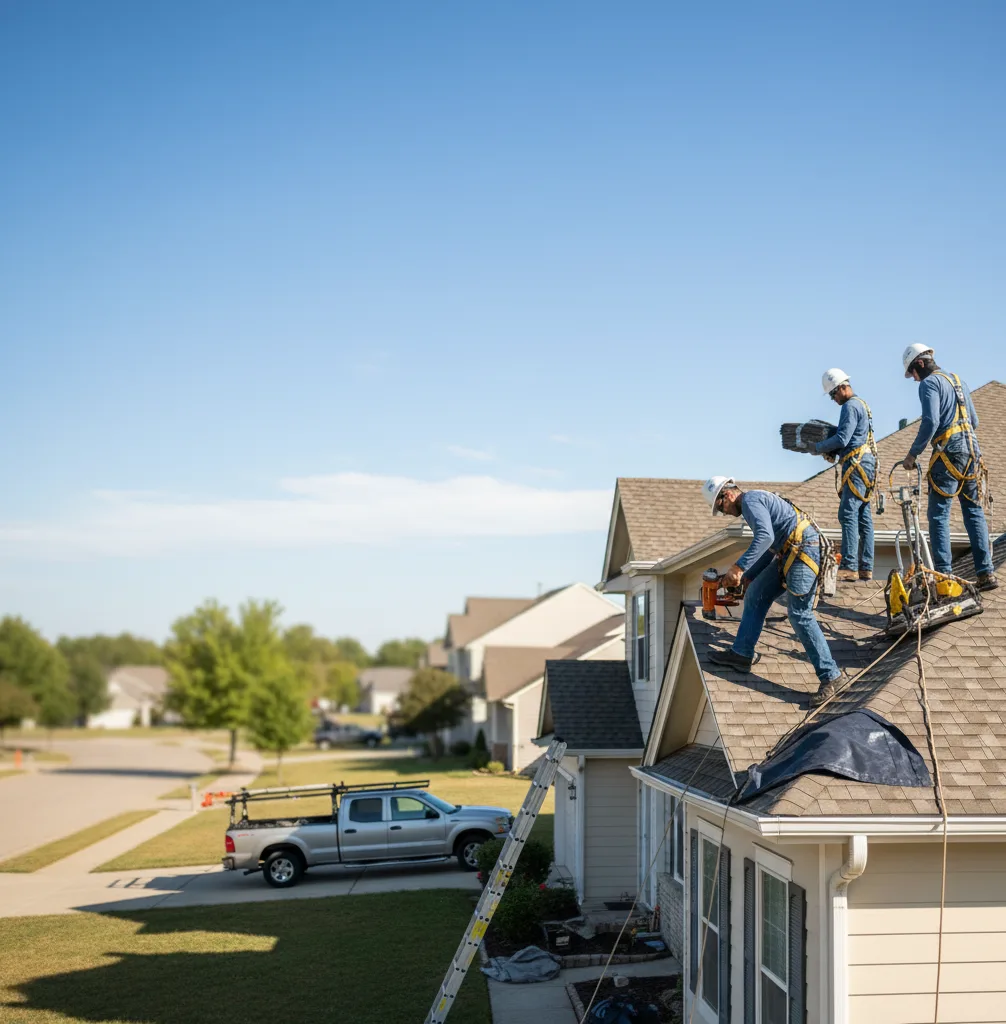 Roof Repair in Luther